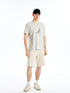 LC Waikiki Crew Neck Short Sleeve Printed Combed Cotton Men's T-shirt